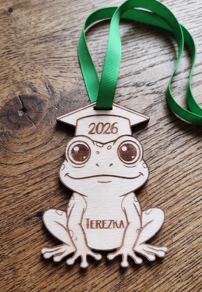 Dřevěné medaile pro malé školáky - zvířátka