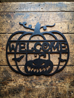 Halloweenská dekorace Welcome